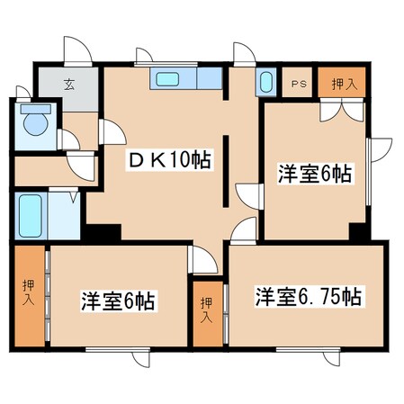 パーク双葉の物件間取画像